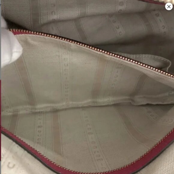 Auth GUCCI Bright Diamante Pink Diamond Leather W/ Gold Hardware Boston Bag - Picture 11 of 13